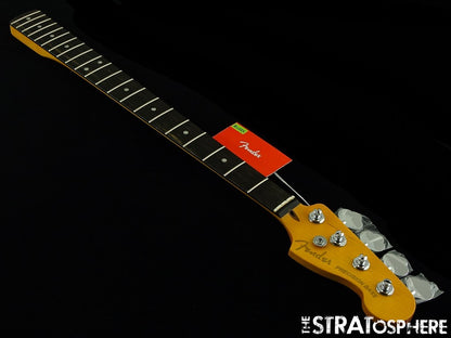 Fender American Ultra II Precision P BASS NECK + TUNERS, USA Modern ''D'' Ebony