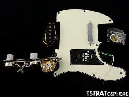 Fender Player II Tele Series LOADED PICKGUARD, Pickups, Parchment, Alnico 5!
