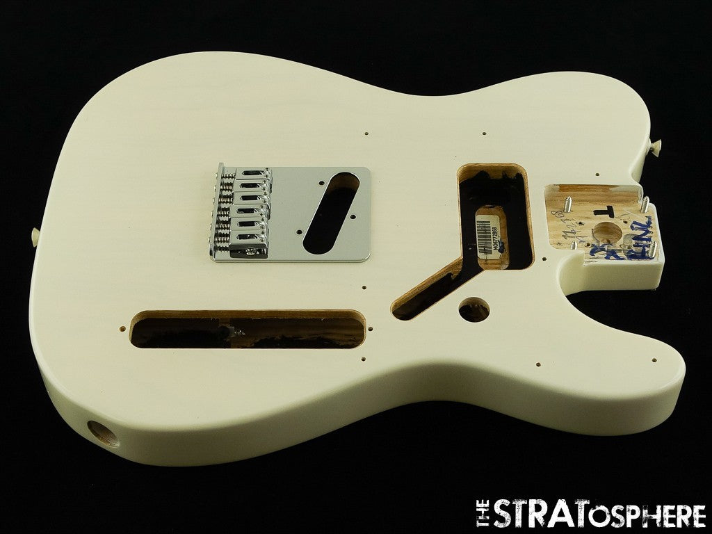 Fender Player II Telecaster Tele BODY HARDWARE Chambered Ash, White Blonde