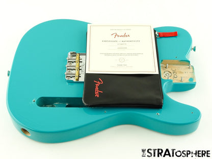 Fender American Professional II Telecaster BODY + HARDWARE Tele, Miami Blue