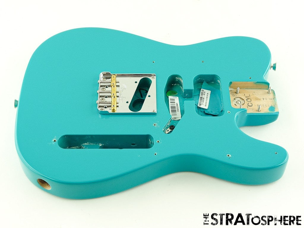 Fender American Professional II Telecaster BODY + HARDWARE Tele, Miami Blue