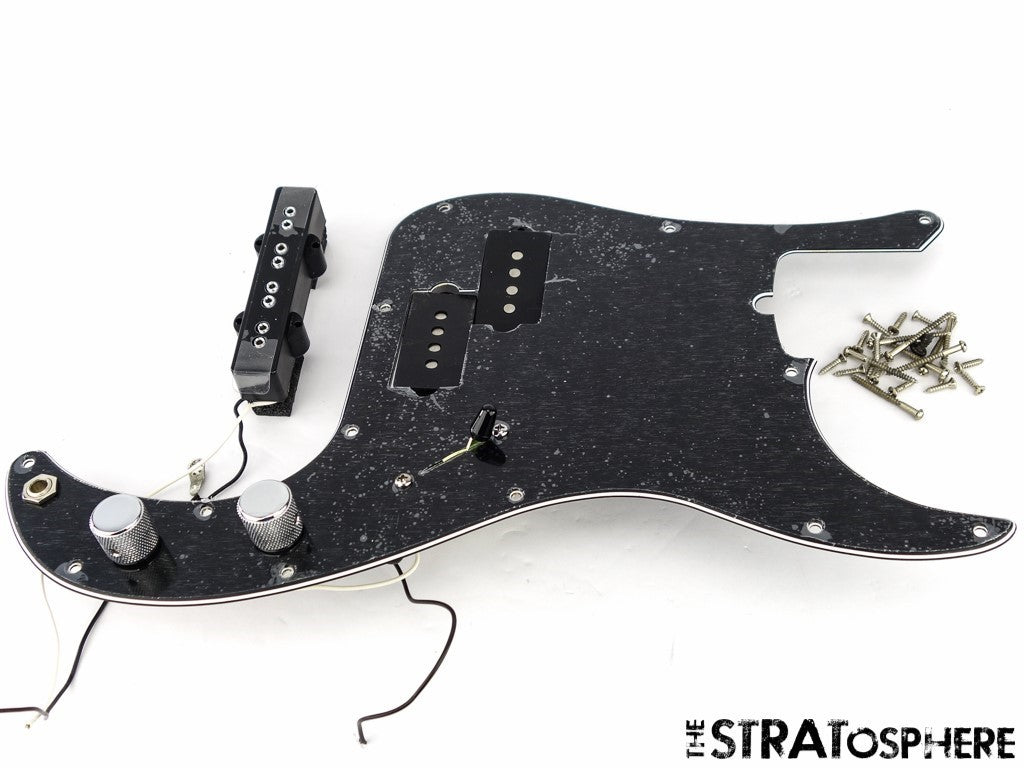 Fender Tony Franklin Precison P Jazz Bass LOADED PICKGUARD, DiMarzio