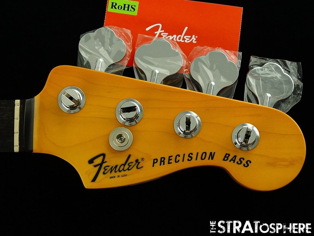 Fender USA Tony Franklin Precision Fretless Precision P BASS NECK + TUNERS Ebony