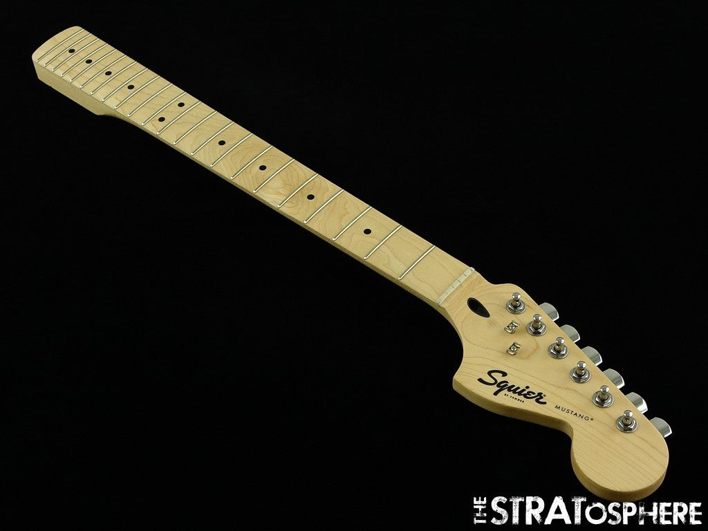 Fender Squier Sonic Mustang Series Guitar NECK &nd TUNERS, Guitar, Maple