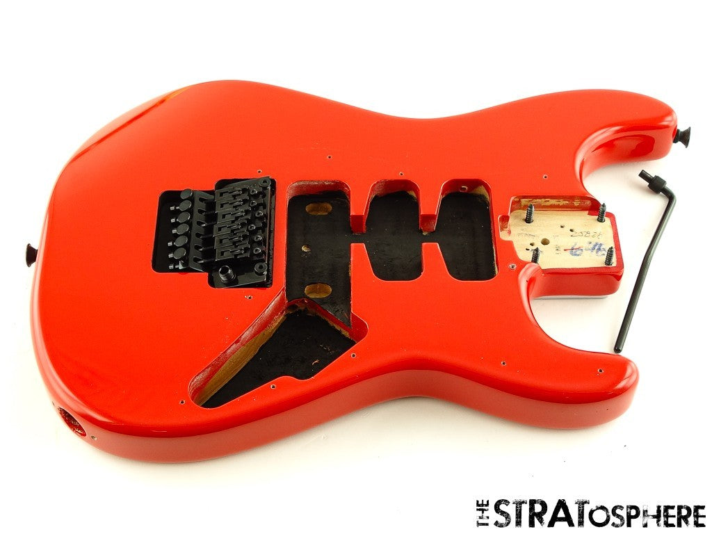 Charvel So-Cal 4 SC4 Pro Mod BODY & HARDWARE Floyd Rose, Gloss Racing Red