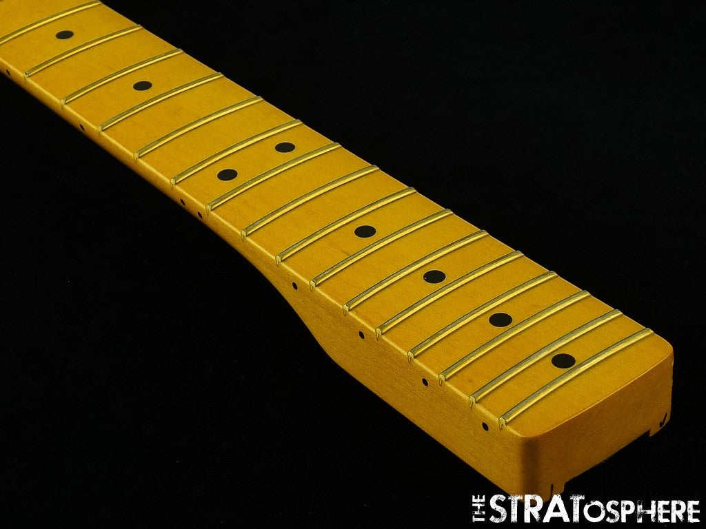 Fender AV II American Vintage 1975 Tele Deluxe NECK & TUNERS Telecaster Maple