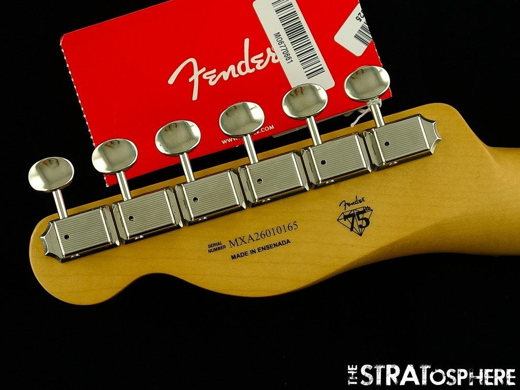 Fender Player II Tele Series NECK + TUNERS, Rolled Edges Modern C , Maple