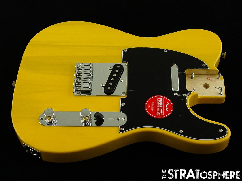 Fender Squier Affinity Series Telecaster Tele LOADED BODY, Butterscotch Blonde