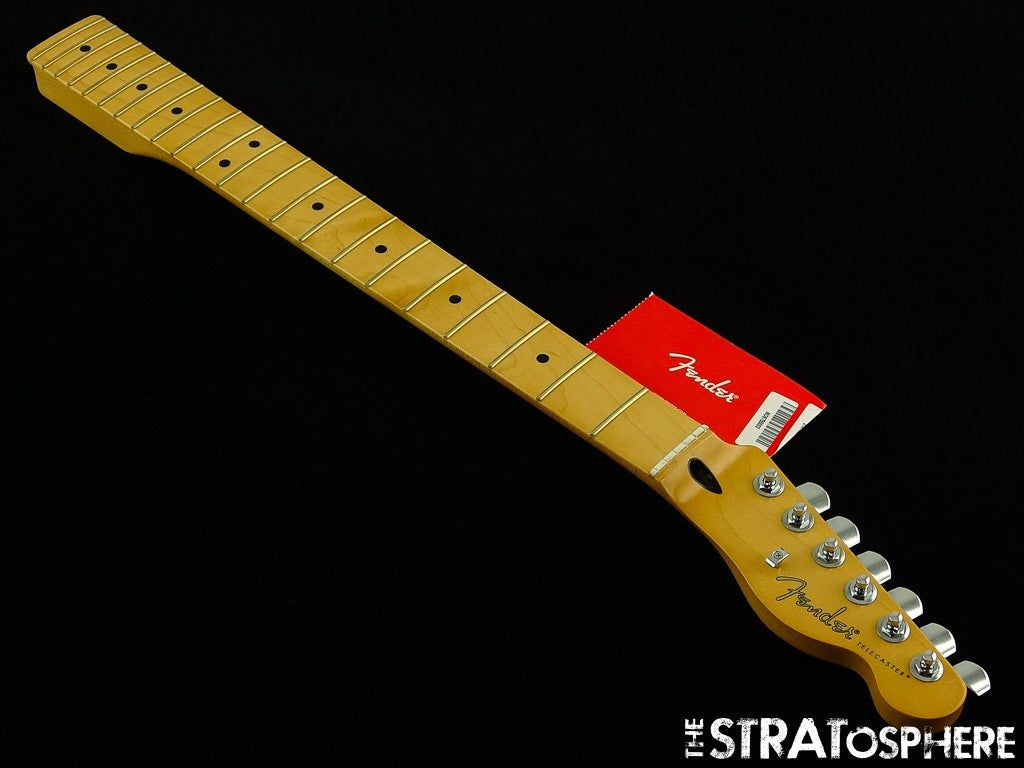 Fender Player II Modified Tele NECK + LOCKING TUNERS, Rolled Edges ''C'', Maple