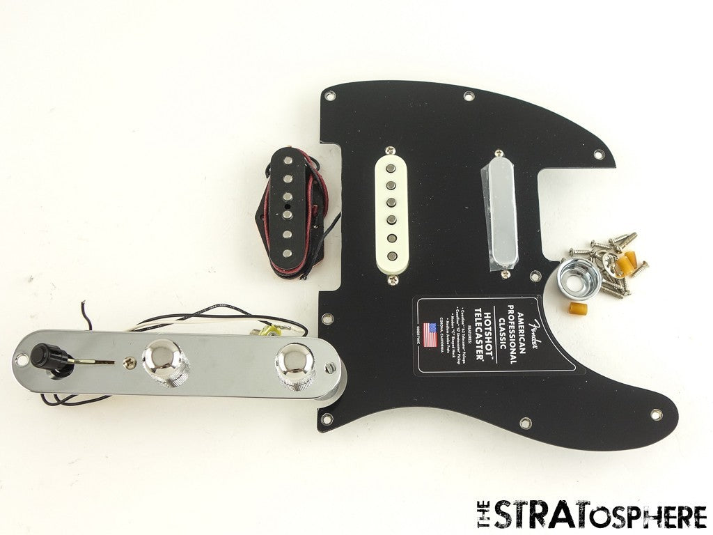 Fender American Professional Classic Hotshot Tele LOADED PICKGUARD, 3 Pickups.