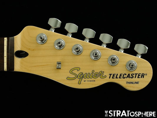 Fender Squier Affinity Series Telecaster Thinline NECK & TUNERS Tele Laurel