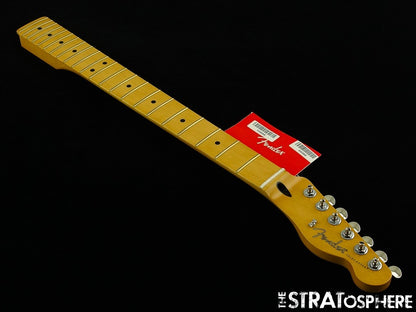 Fender Player II Series Telecaster Tele NECK &nd TUNERS - Rolled Edge, MN, Maple