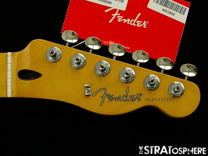 Fender Player II Series Telecaster Tele NECK &nd TUNERS - Rolled Edge, MN, Maple