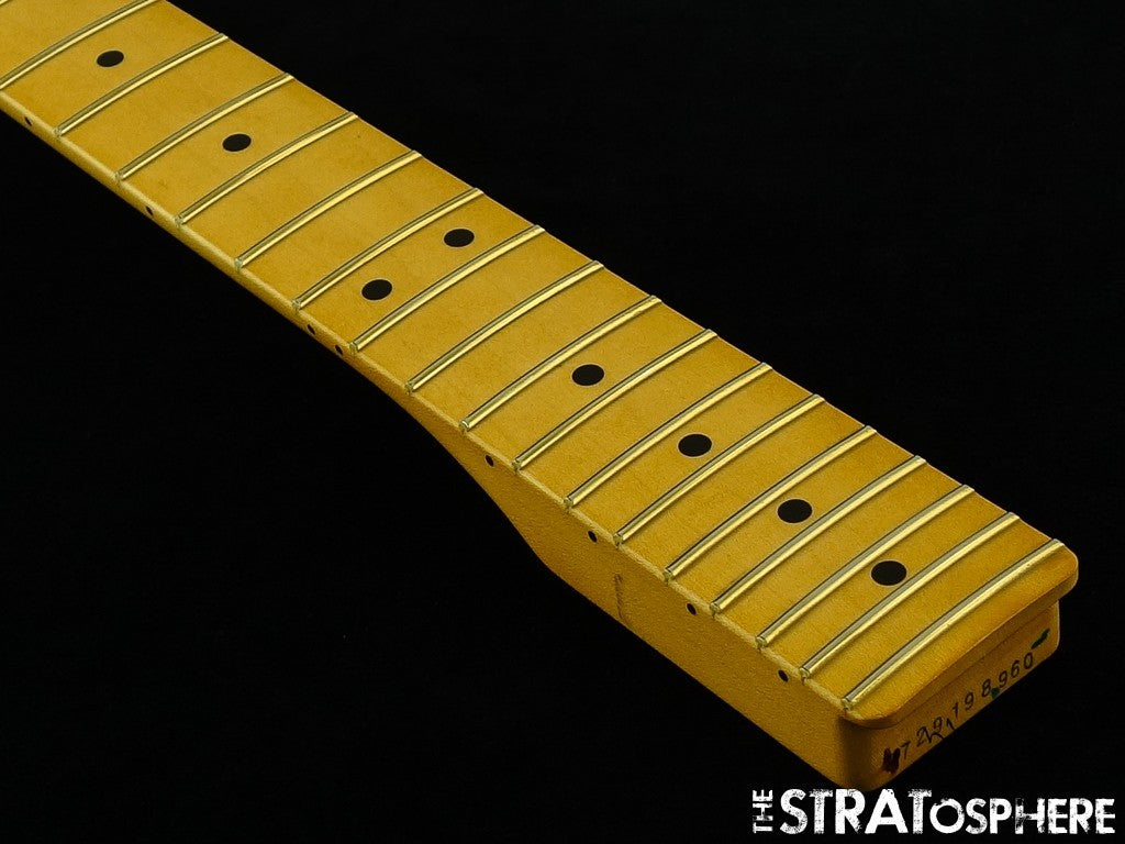 Fender Player II Series Telecaster Tele NECK &nd TUNERS - Rolled Edge, MN, Maple