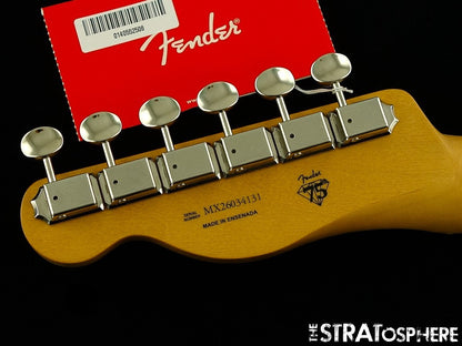 Fender Player II Series Telecaster Tele NECK &nd TUNERS - Rolled Edge, MN, Maple