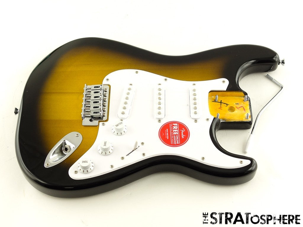 Fender Squier Sonic Series Stratocaster Strat LOADED BODY, Sunburst 2TS