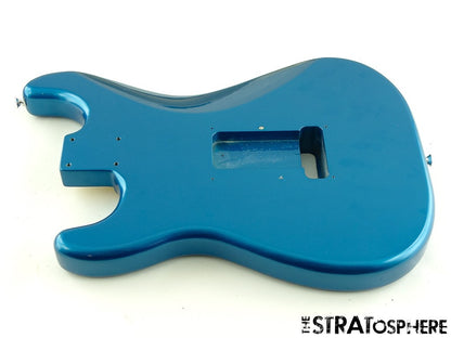 Fender Standard Stratocaster Strat BODY, Guitar Part Poplar Aqua Marine Metallic