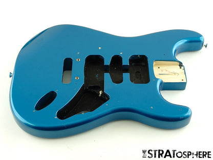 Fender Standard Stratocaster Strat BODY, Guitar Part Poplar Aqua Marine Metallic