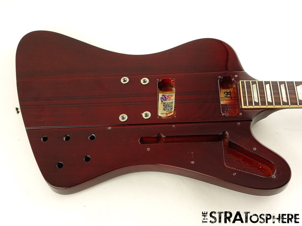 USED Epiphone Firebird BODY & NECK Guitar Parts Mahogany Wine Red