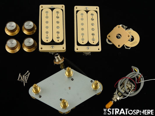 USED Gibson Les Paul Standard 60s Double Trouble Burstbucker PICKUPS POTS KNOBS