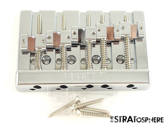 American Fender Ultra II Jazz Bass V 5 String BRIDGE HiMass American Chrome