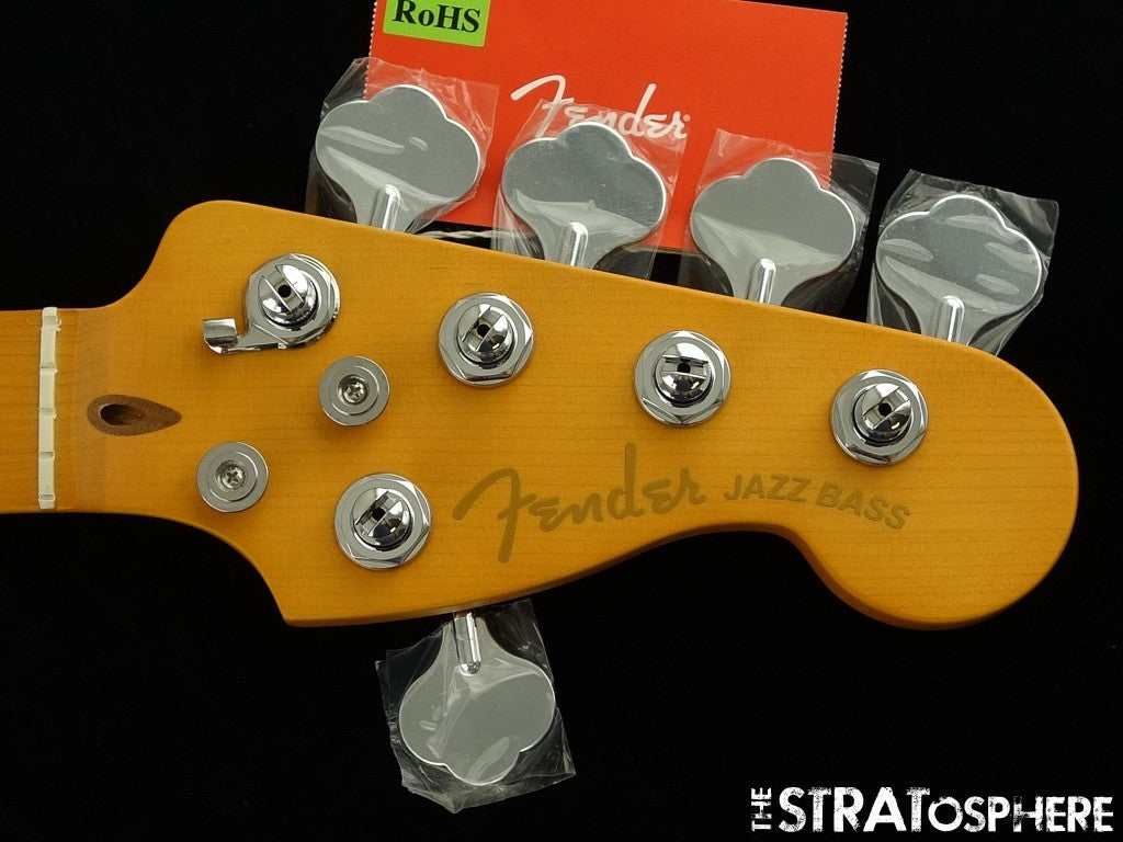 Fender American Ultra II Jazz BASS V 5 String NECK + TUNERS, Modern ''D'', Maple!