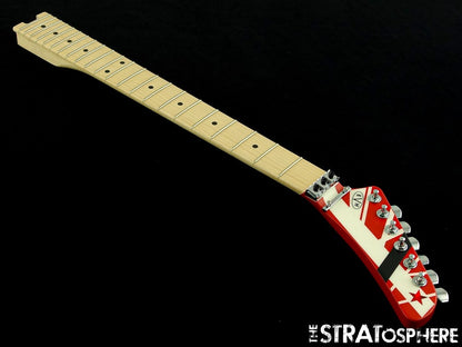 Eddie Van Halen EVH Striped 5150 Series NECK + TUNERS Maple Compound