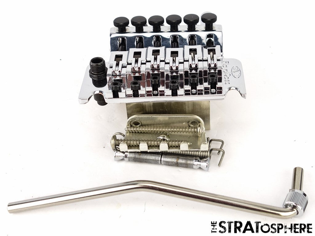 EVH Floyd Rose Locking TREMOLO & WHAMMY BAR, Bridge & D Tuna, Striped 5150