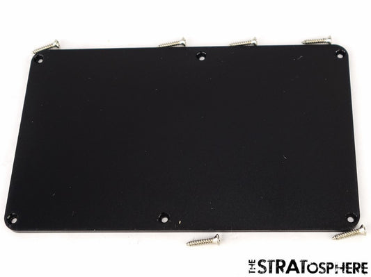 EVH Wolfgang Striped 5150 Series, Black Control Cover Plate, Van Halen