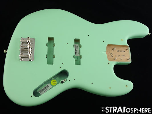 Fender American Performer Jazz J Bass BODY & HARDWARE USA Satin Surf Green