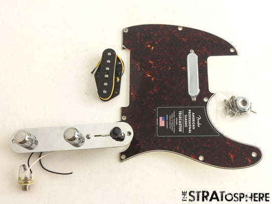 Fender American Professional Classic Telecaster LOADED PICKGUARD Tele Tortoise