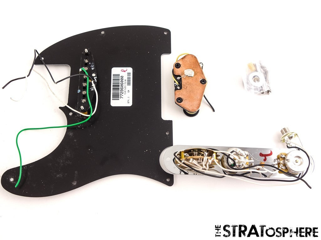 Fender Player II Tele LOADED PICKGUARD, Pickups Plate Knobs Alnico, Black!