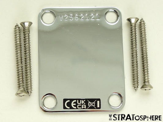 Fender AV II American Vintage 65 Stratocaster Strat, NECK PLATE, 1965 Serial #