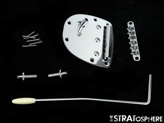 Fender Squier J Mascis Jazzmaster, TREMOLO & WHAMMY BAR, Vibrato Bridge Chrome