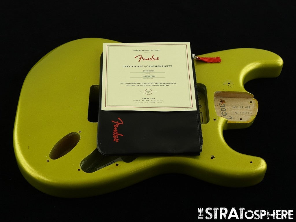Fender American Ultra II Stratocaster Strat BODY, USA Alder Solar Flare
