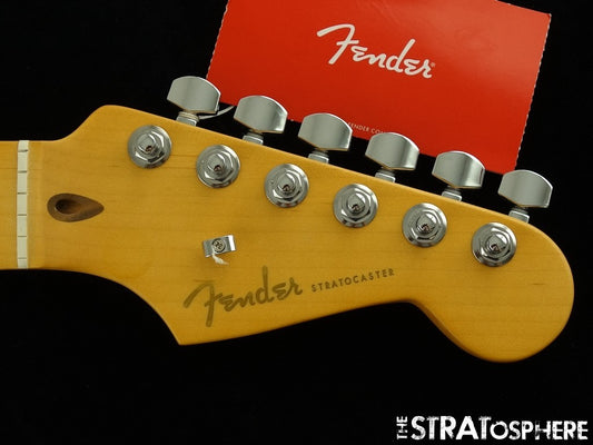 Fender American Ultra II Stratocaster Strat, NECK w/ LOCKING TUNERS ''D'' Maple