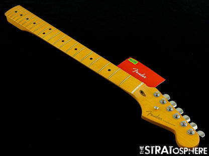 Fender American Ultra II Stratocaster Strat, NECK w/ LOCKING TUNERS ''D'' Maple