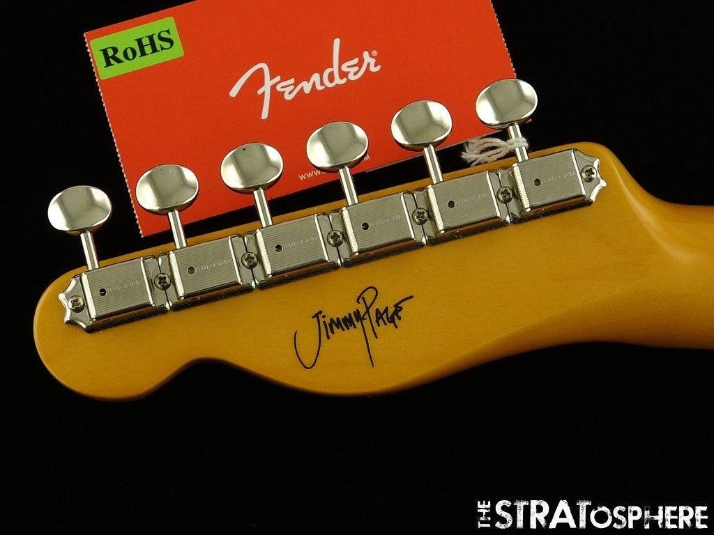 Fender Jimmy Page MIRROR Telecaster NECK + TUNERS Tele USA Rosewood Oval C