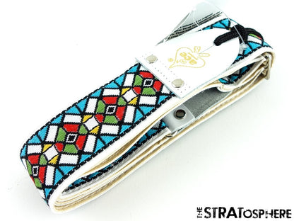 Ace ''Stained Glass'' GUITAR STRAP, from Fender Jimmy Page Mirror Telecaster Tele
