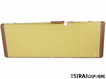Fender Vintage Strat TWEED HARDSHELL CASE, Jimmy Page Mirror Tele Telecaster