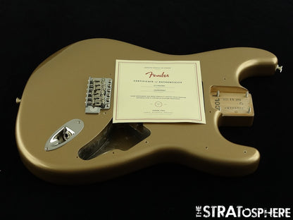 Fender American Professional Classic Strat BODY +HARDWARE Faded Firemist Gold