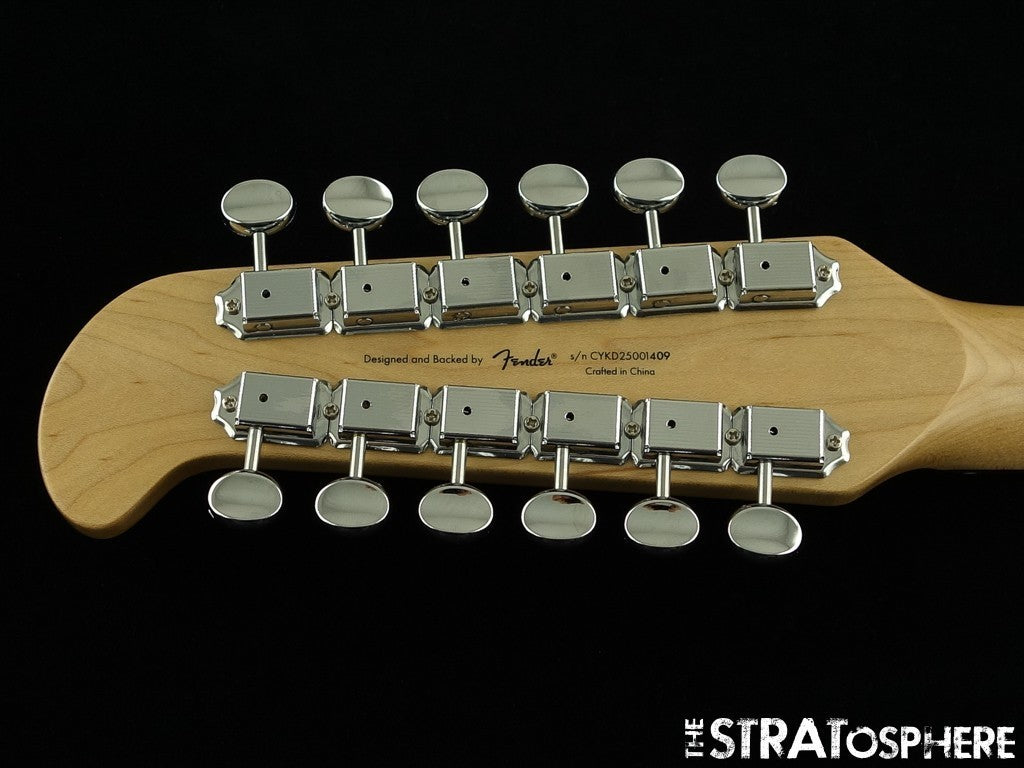 Fender Squier Paranormal Jazzmaster XII 12 String NECK & TUNERS, Tele Laurel
