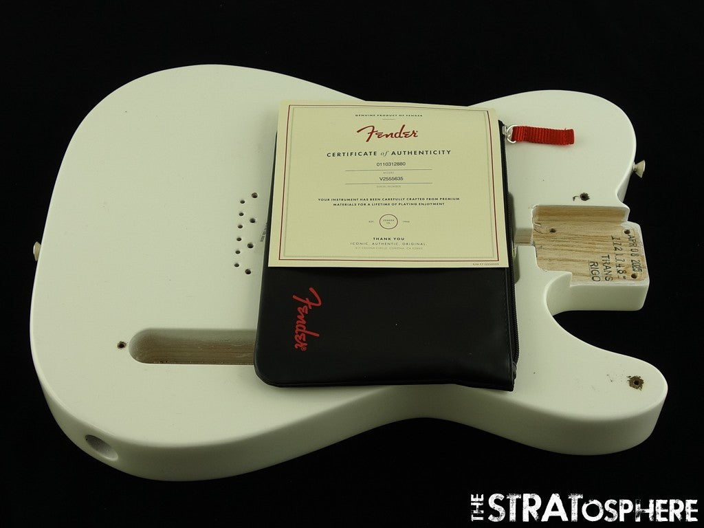 Fender AV II American Vintage 1951 Telecaster BODY, Tele Ash Proto White