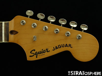 Fender Squier Classic Vibe 70s Jaguar Series Guitar NECK &nd TUNERS, 9.5'' Laurel