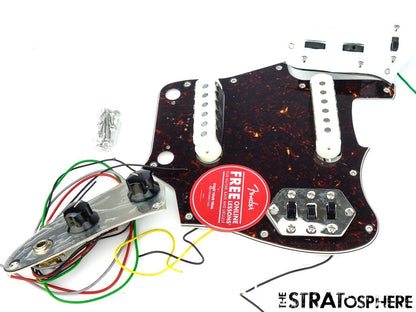 Fender Squier Classic Vibe 70s Jaguar Series LOADED PICKGUARD Alnico Tortoise