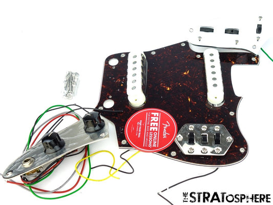 Fender Squier Classic Vibe 70s Jaguar Series LOADED PICKGUARD Alnico Tortoise