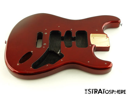Fender Standard Stratocaster Strat BODY Guitar Part Poplar, Candy Cola