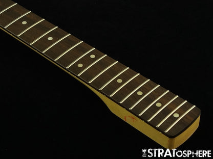 Fender Standard Stratocaster Strat NECK w/ TUNERS, Modern C, Indian Laurel.