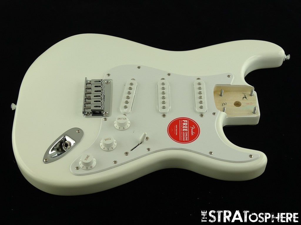 Fender Squier Sonic Strat HT SSS LOADED BODY, Hardtail Stratocaster Arctic White