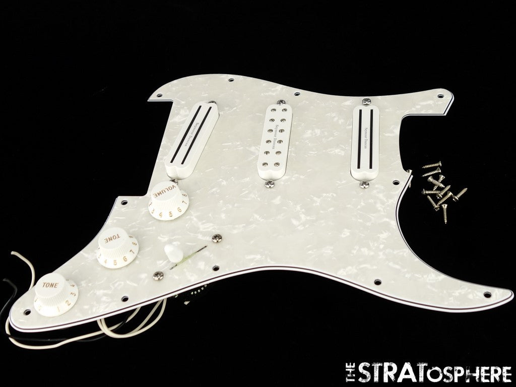 Fender Dave Murray Strat LOADED PICKGUARD Stratocaster Duncan Hot Rails + JB Jr.